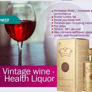 liqueur de santé vin vintage